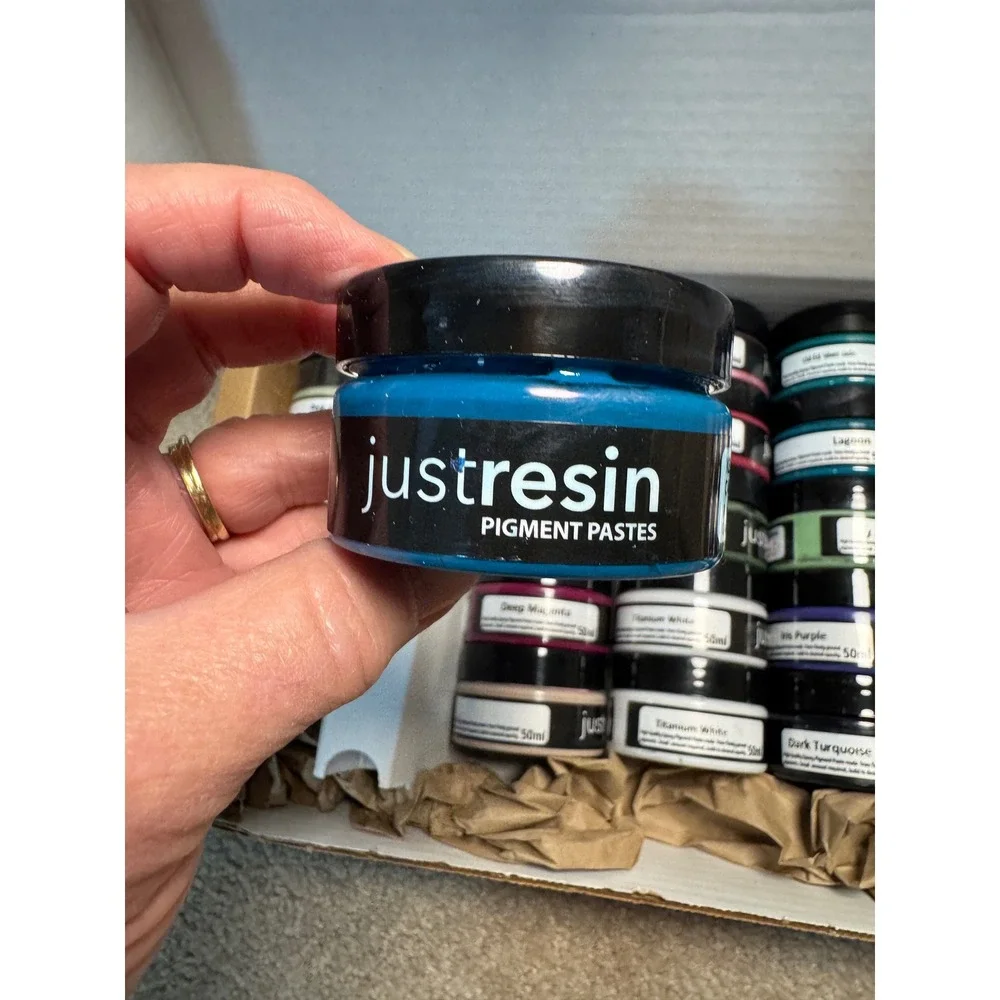 Just Resin Pigment Paste 50ml Epoxy Colorant Lot 36 Colors 6 Sealed